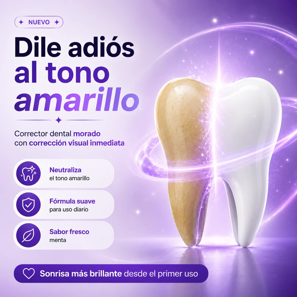 Crema Correctora de Tono Dental