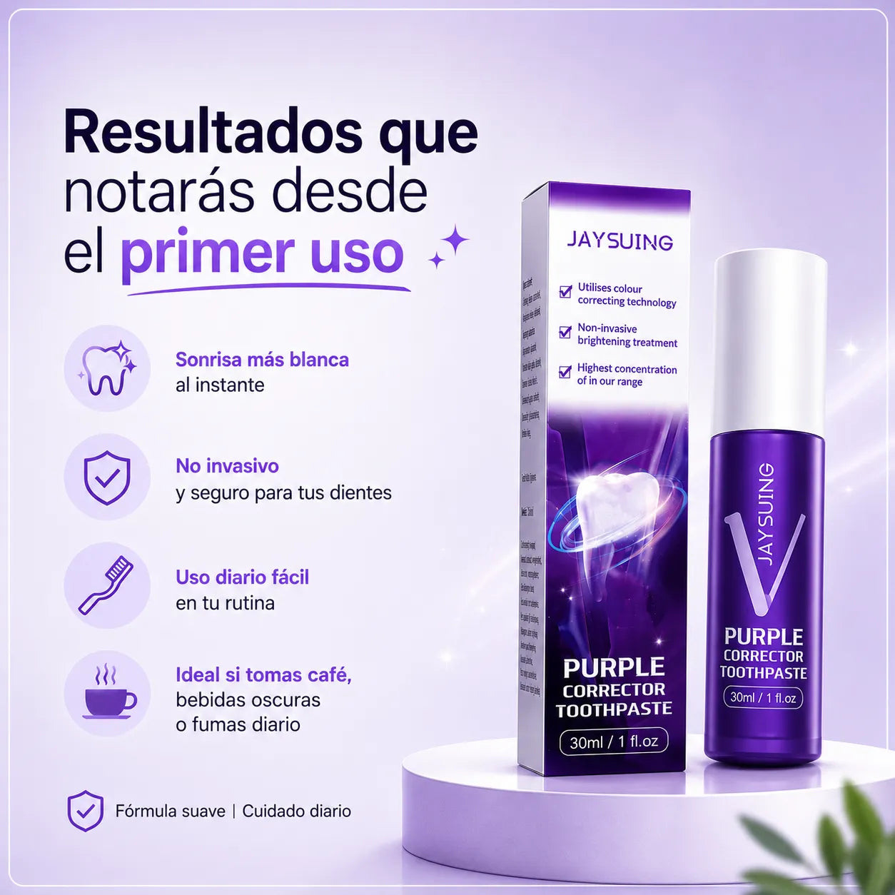 Crema Correctora de Tono Dental